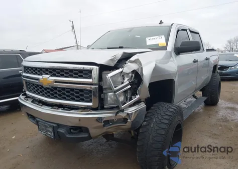 2014 Chevrolet Silverado 1500 1Lt z USA, uszkodzony, nr VIN 3GCUKRECXEG159713
